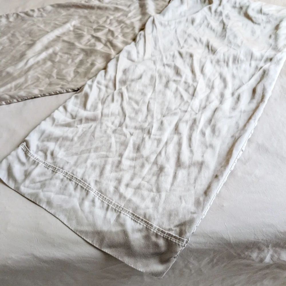 Malouf Woven Tencel King  Flat Sheet pillowcovers Cooling Flowy Soft Luxurious